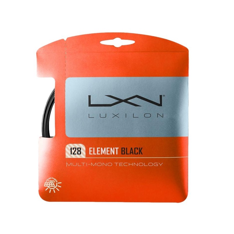 Luxilon Element 128 Black Tennis String