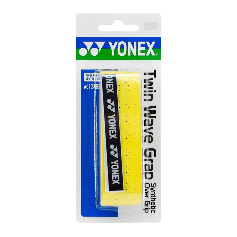 YONEX Twin Wave Grip (1 Wrap) AC139EX Multiple Colors Yellow