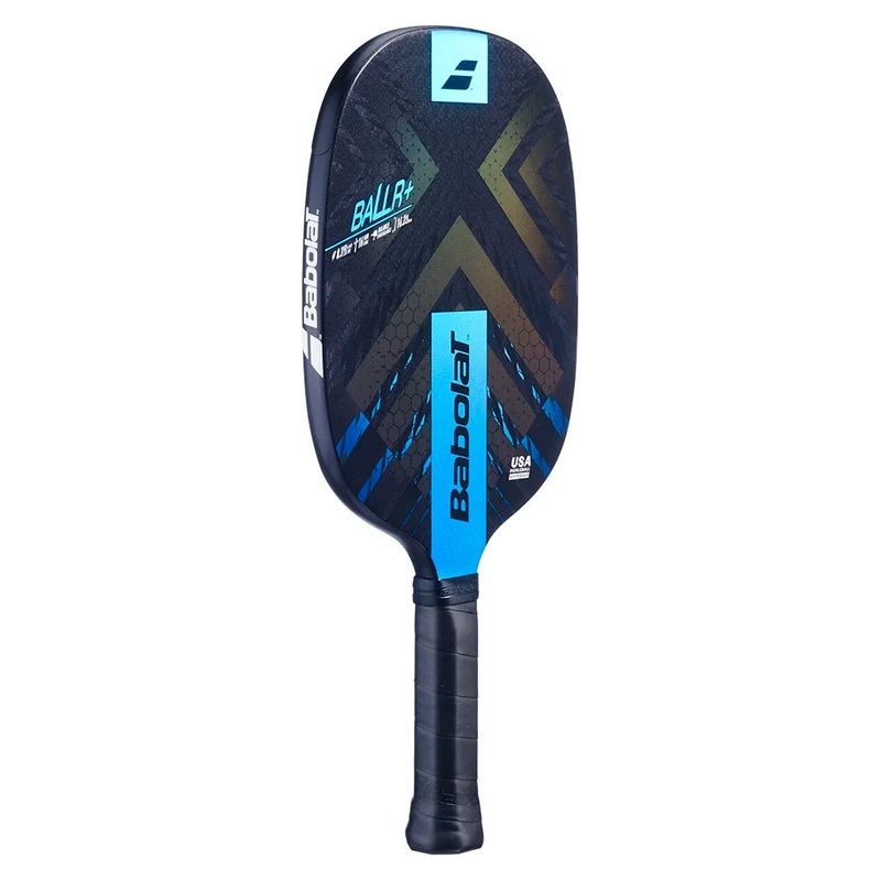BALLR + Pickleball Paddle Blue and Black