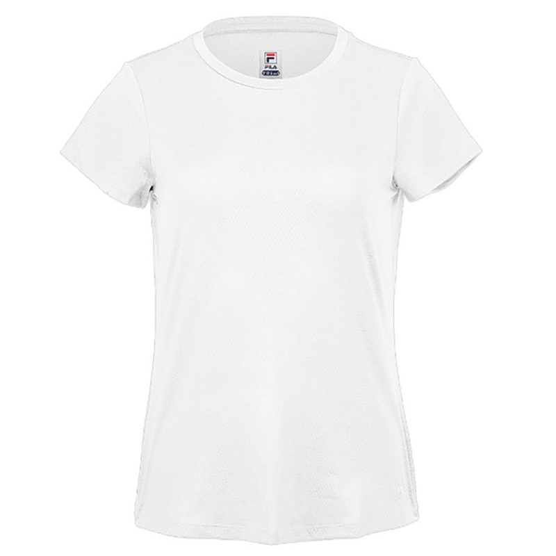Fila Essentials White Womens Tennis Shirt