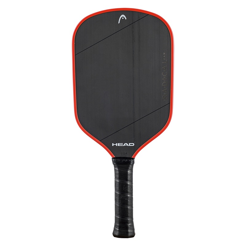 Head Radical Tour EX RawPickleball Paddle Black/Red G1