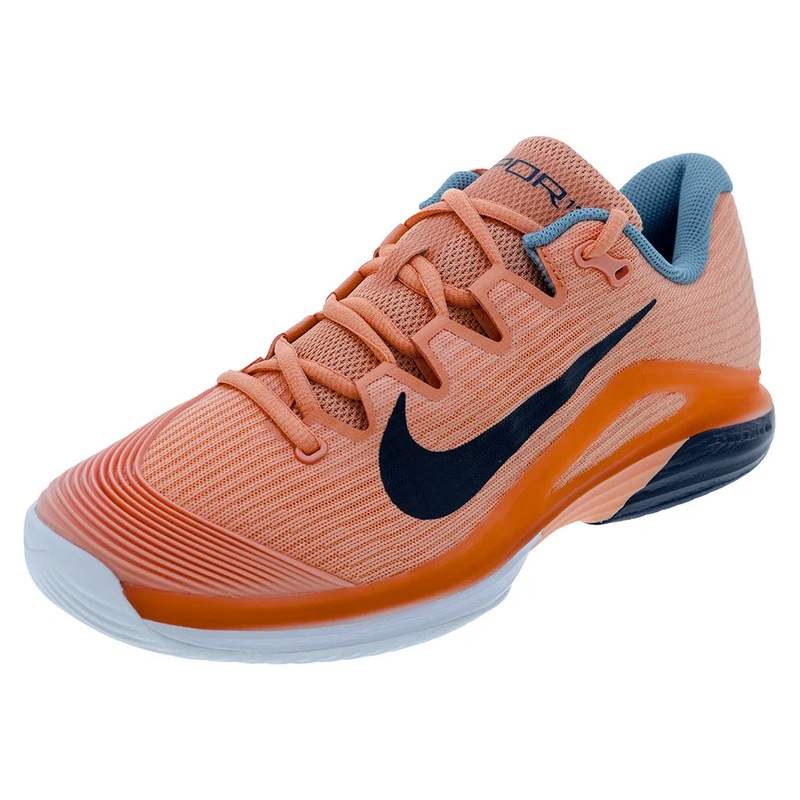 Men`s Zoom Vapor 12 Tennis Shoes Apricot Agate and Obsidian