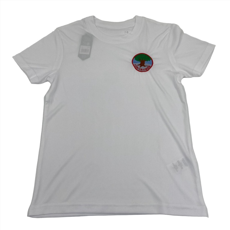 Ton Yr Ywen PE T Shirt 3/4 WHITE