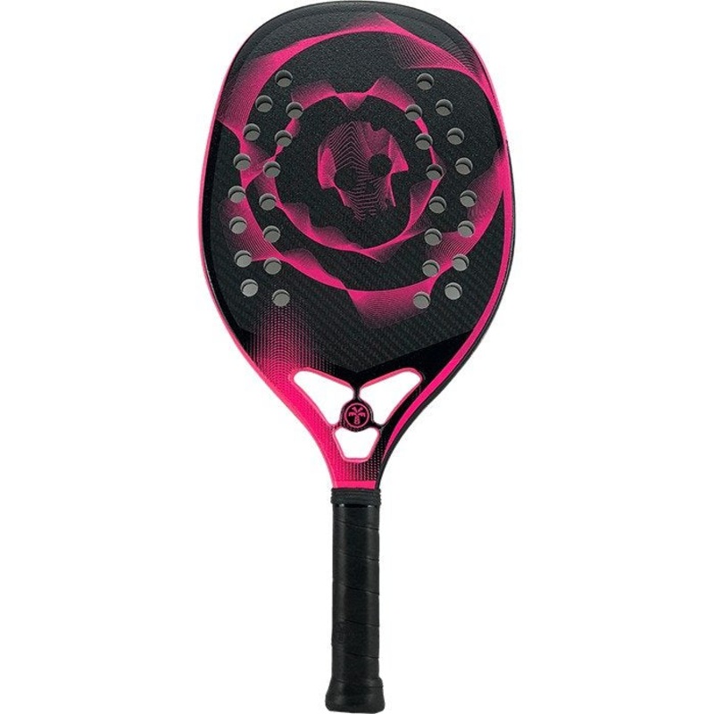 Turquoise BLACK DEATH 10.3 PINK 2022 Professional Beach Tennis Paddle