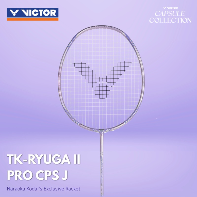 VICTOR Capsule Collection Badminton Racket TK-RYUGA II PRO CPS 3U (85g – 89g) G5