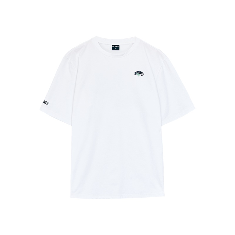 Yonex Korea Unisex T-Shirt 233TS036U (OVER FIT) White XS(85)