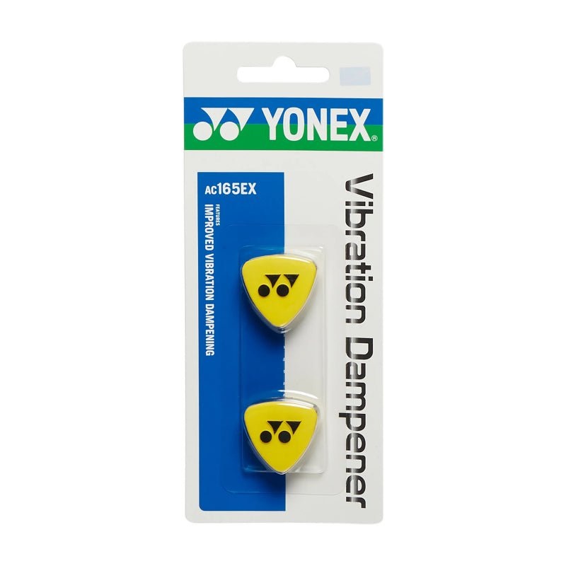 YONEX Tennis Vibration Dampener (Pack of 2) AC165EX – Black/Yellow
