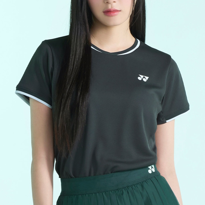 YONEX Women’s T-Shirt 255TS004F KHAKI GRAY 85(XS)