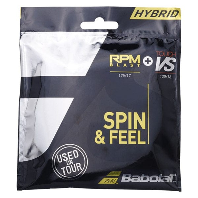 Babolat RPM Blast + VS Touch Hybrid Tennis String – Set