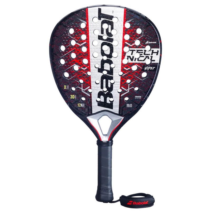 Babolat Technical Viper 2025 Padel Racket – Black/Red RED/BLACK One Size