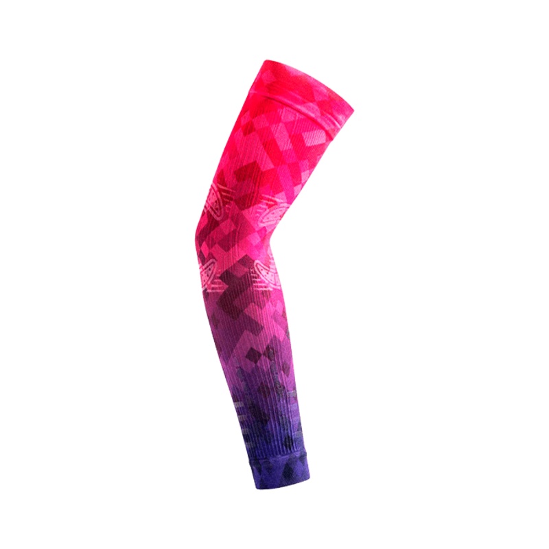 Floky No Strain Pixel Pink Compression Sleeves