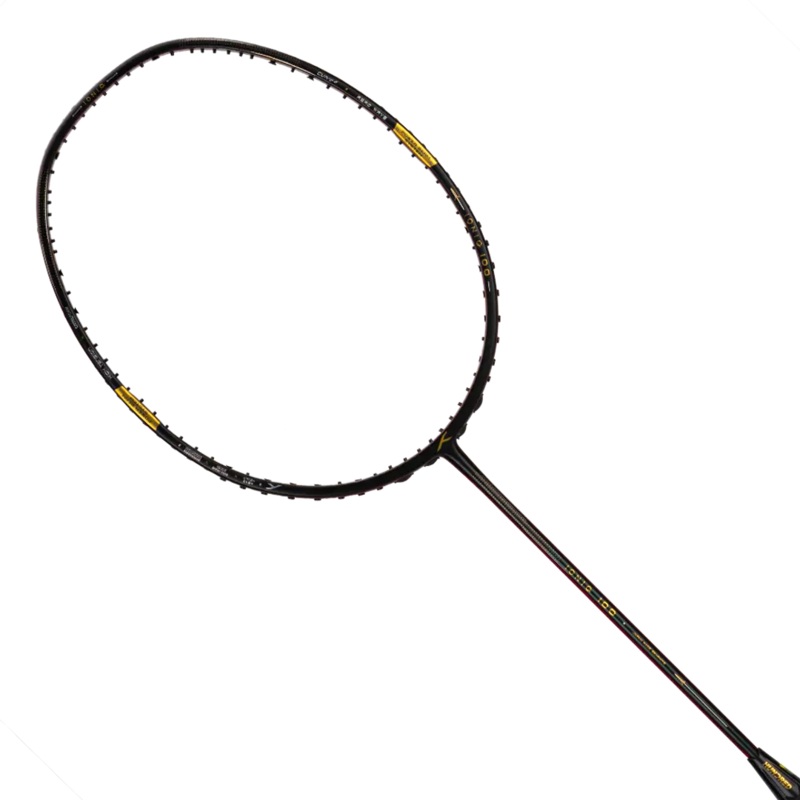 Hundred Ioniq 100 3U Badminton Racket – Black/Red Black/Red 3U6