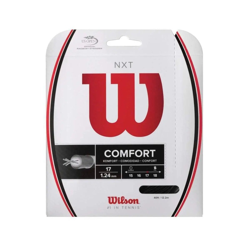 Wilson NXT 17 Tennis String Set – Black