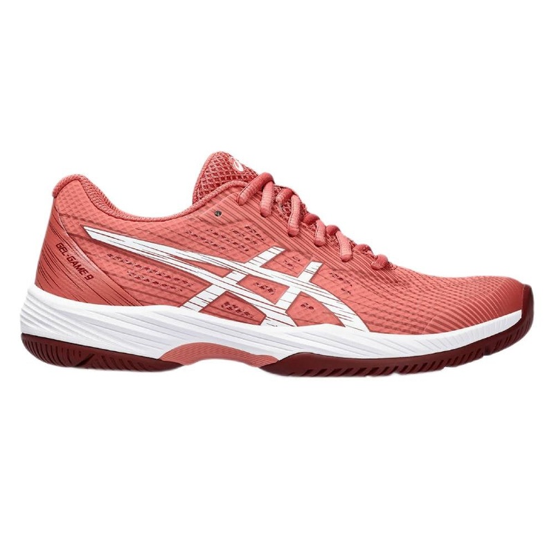 Asics Gel Game 9 Women’s Tennis Shoe (Pink/White)