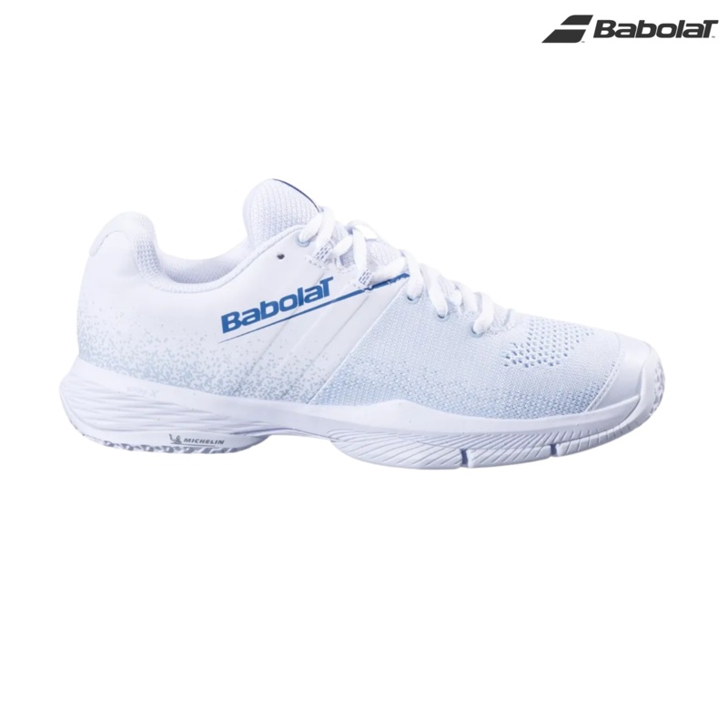 Babolat Sensa White/Cool Blue – Padel Shoes