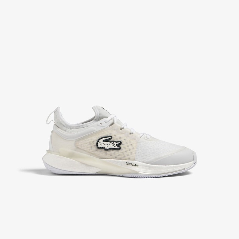 Lacoste AG-LT23 Lite Womens Tennis Shoes – White