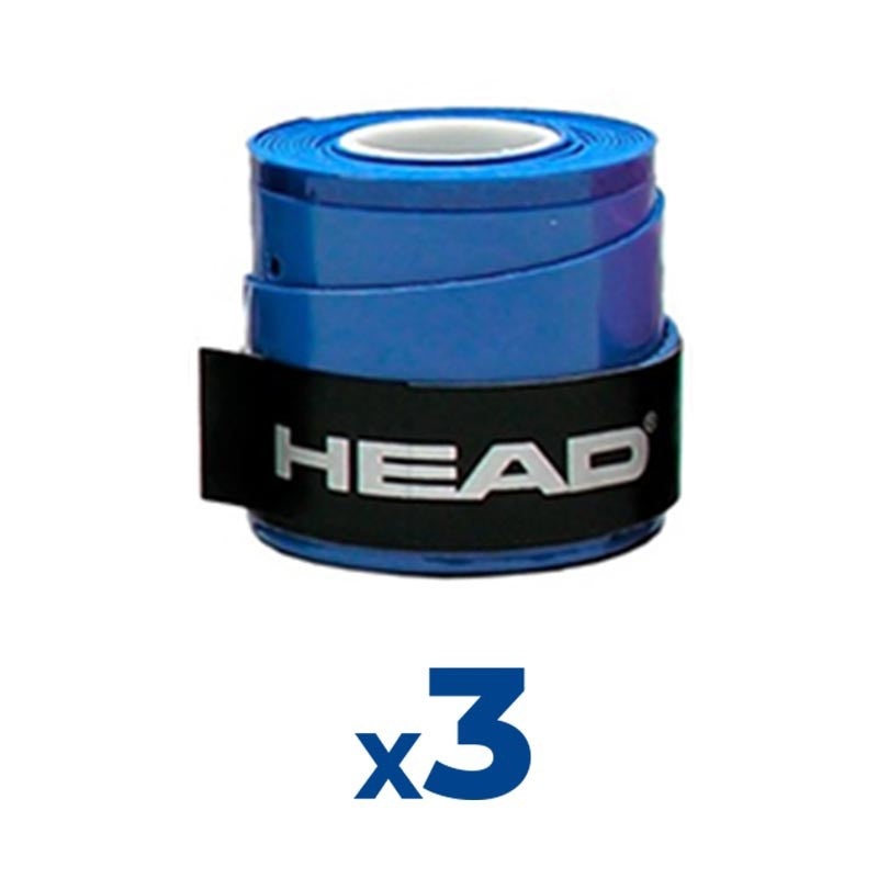 Overgrips Head Xtreme Soft Azul 3 Unidades