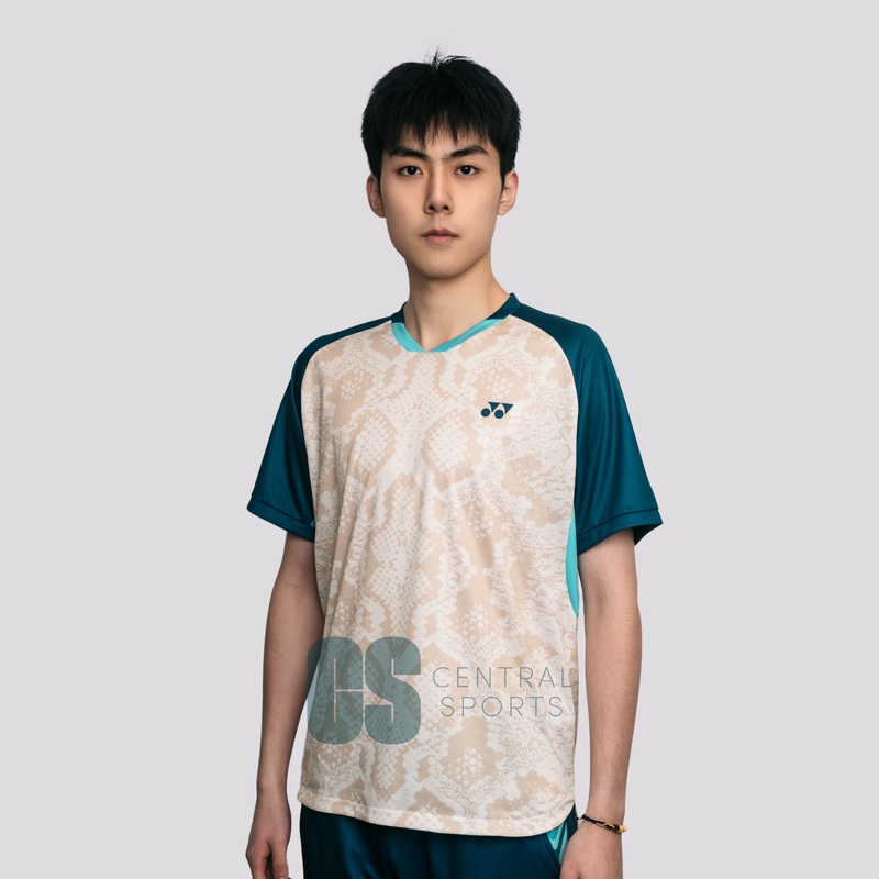 Yonex Snakeskin Game Top Mens Ivory Ivory XXL