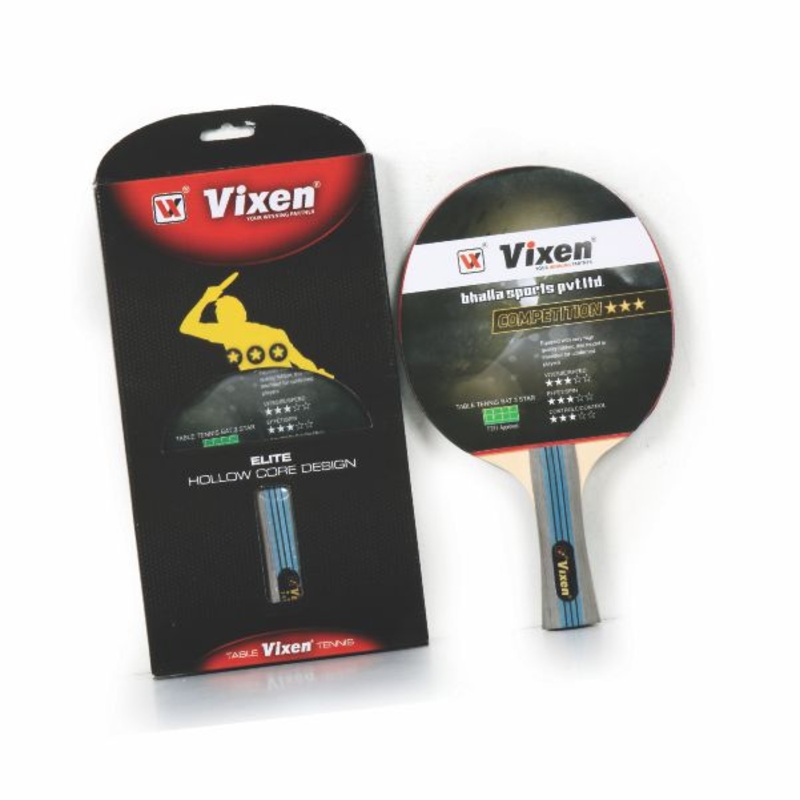 3 STAR TABLE TENNIS BAT VIXEN | KIBI SPORTS