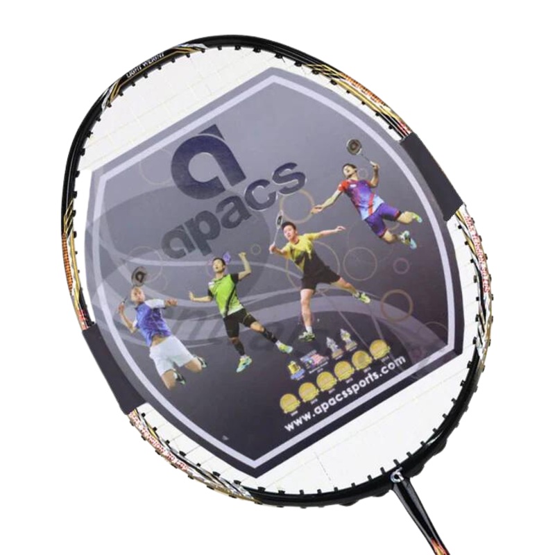 Apacs Feather Weight 75 Badminton Racket – Gold Gold 6UG2