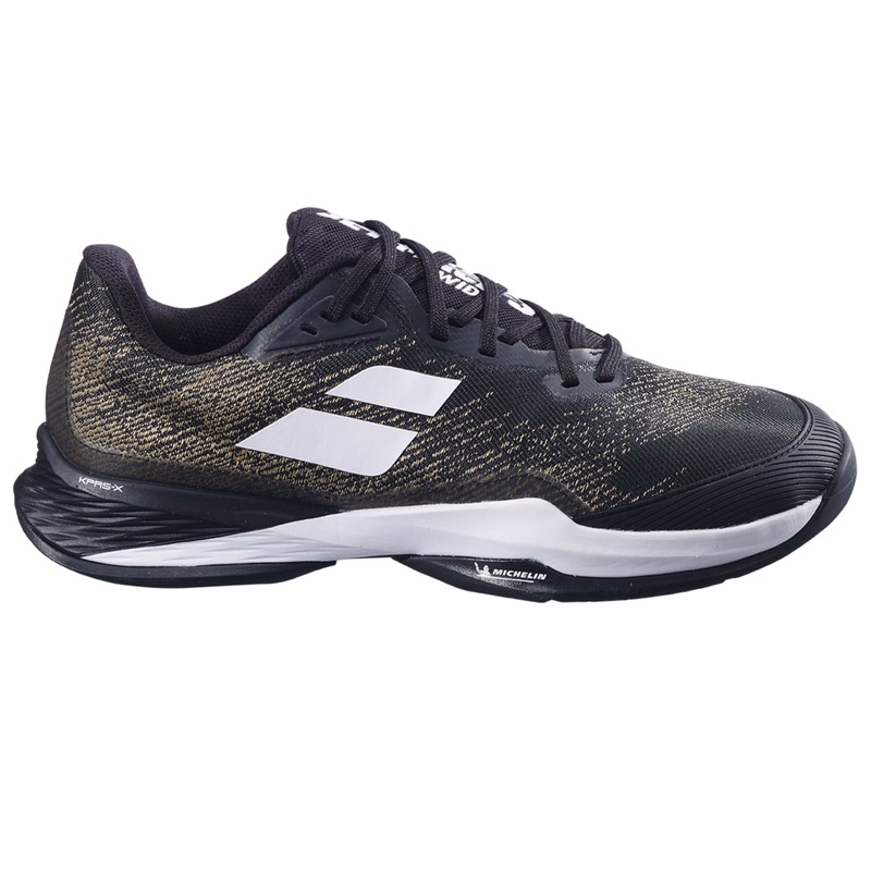 Babolat Jet Mach 3 Men Wide All Court Shoes [Black/White]
