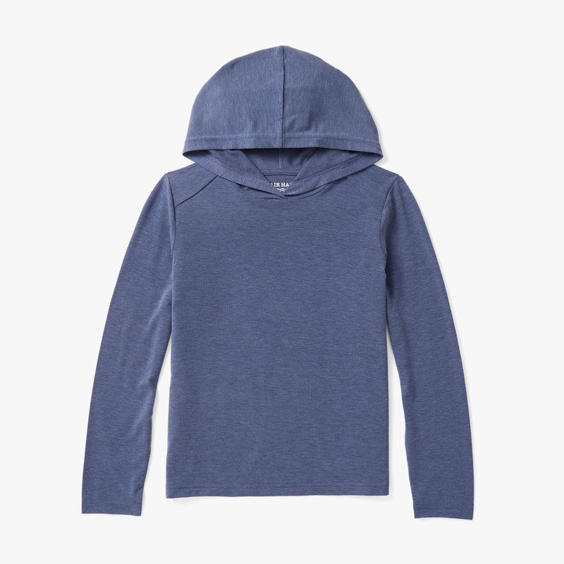 Fair Harbor Kids’ Seabreeze Hoodie Blue Glow Small