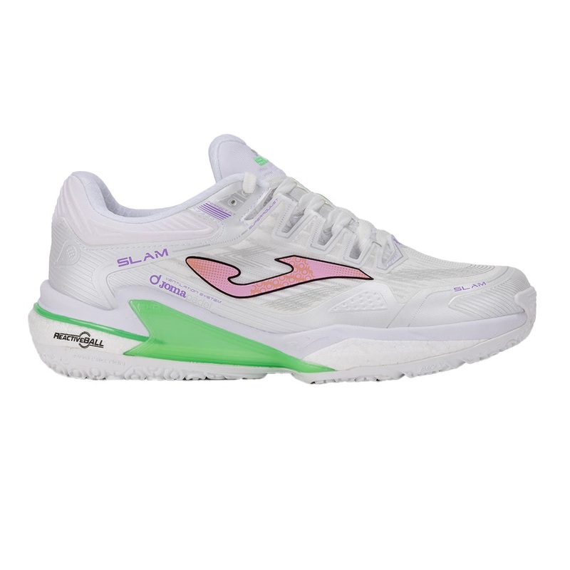 JOMA SLAM Lady 2502 Blanco SS25 (Zapatillas)