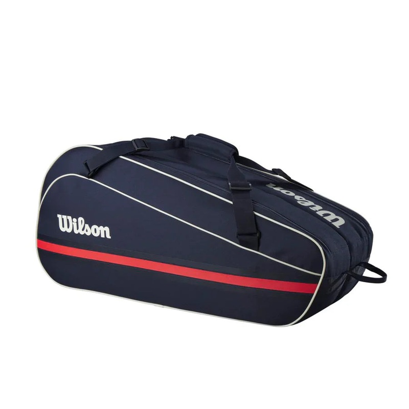 Wilson Team (WR8039901) Racket Bag Navy (6 Racket) NAVY 6 Rackets