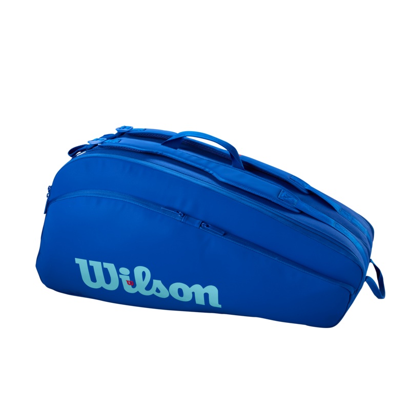 Wilson Ultra V5 Tour 12 Pack Racket Bag – Blue Blue 12 Rackets
