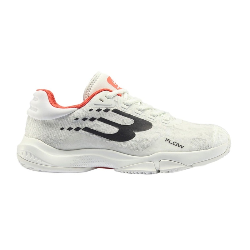 BULLPADEL FLOW 24I Blanco/Naranja Mujer ALEJANDRA SALAZAR (Zapatillas)