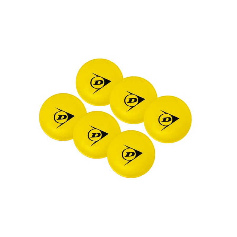 Dunlop Tennis Court Training Spot Targets – Pack with 6