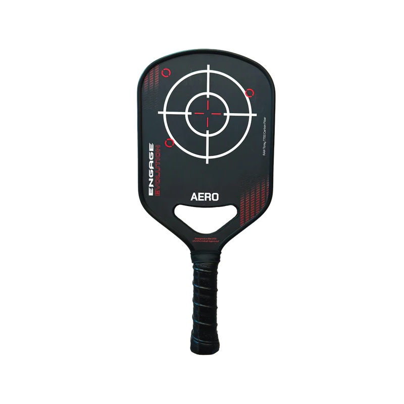 Engage Aero Raw Toray T700 Carbon Fiber Hybrid Pickleball Paddle