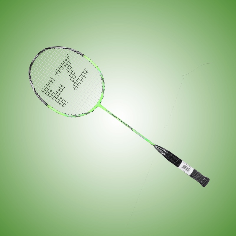 Furious 76 M Strung Badminton Racket ( Bright Green) – 3U/G5 Fz Forza | Kibi Sports 3U