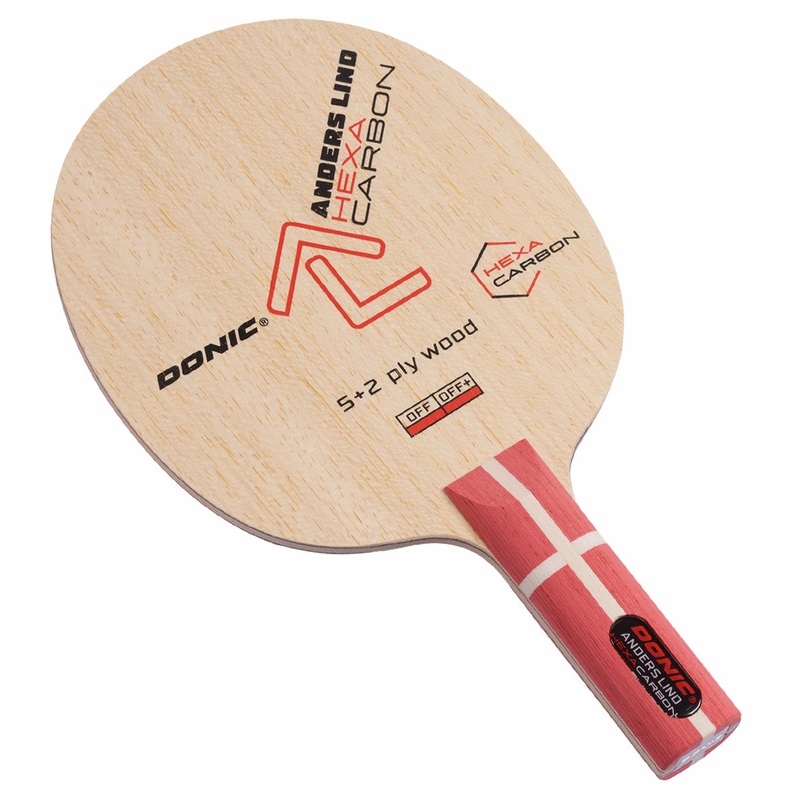 Donic Anders Lind Hexa Carbon Offensive Blade