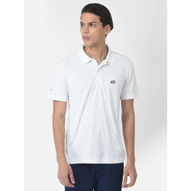 Lotto Men White Basic Bb Polo S White F22BB108-111