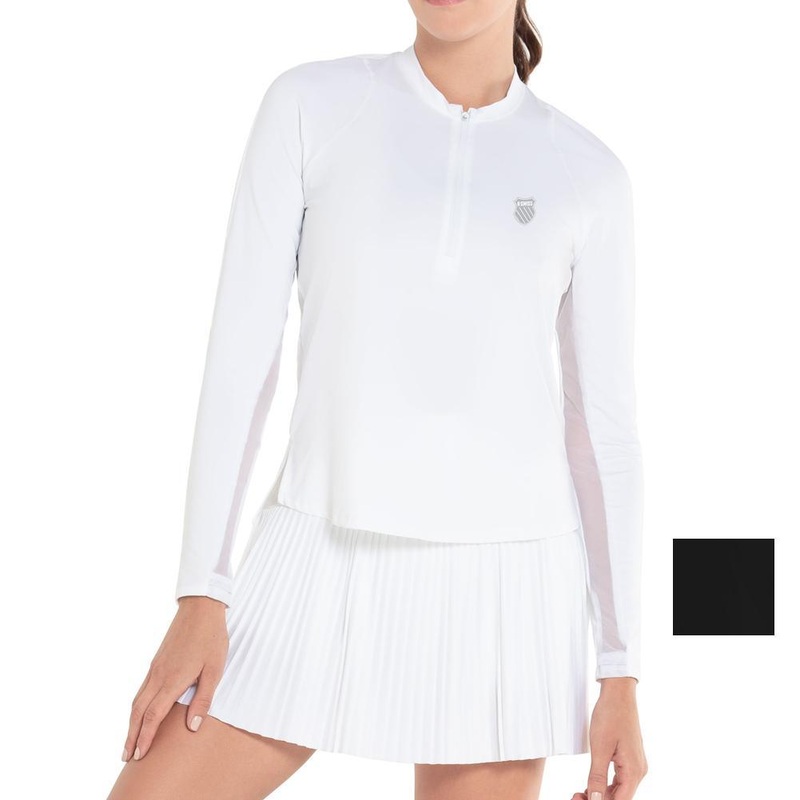 Women’s Excel Zip Tennis Long Sleeve