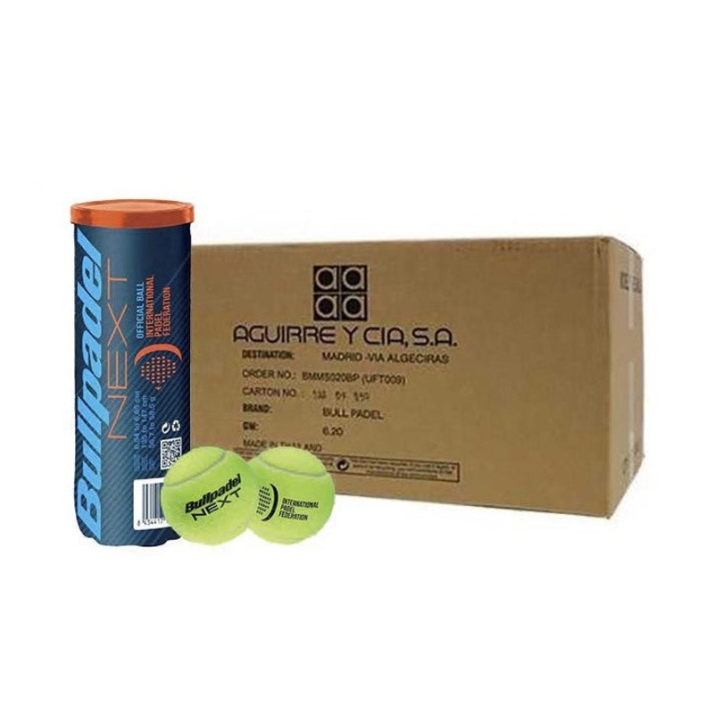 Cajon 72 Pelotas – 24 Botes de 3 uds – Bullpadel FIP Next