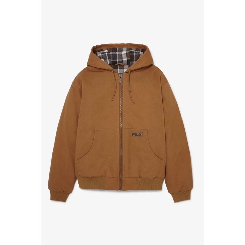 Fila Men’s Hooded Bomber Work Jacket