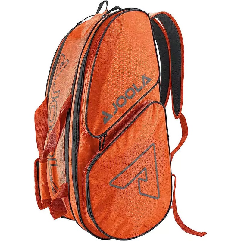 Joola Tour Elite Pickleball Duffle Bag Orange / Gray