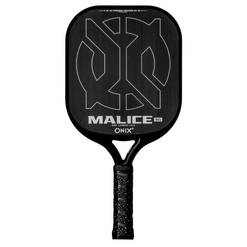 Malice Raw Carbon Open Throat Pickleball Paddle