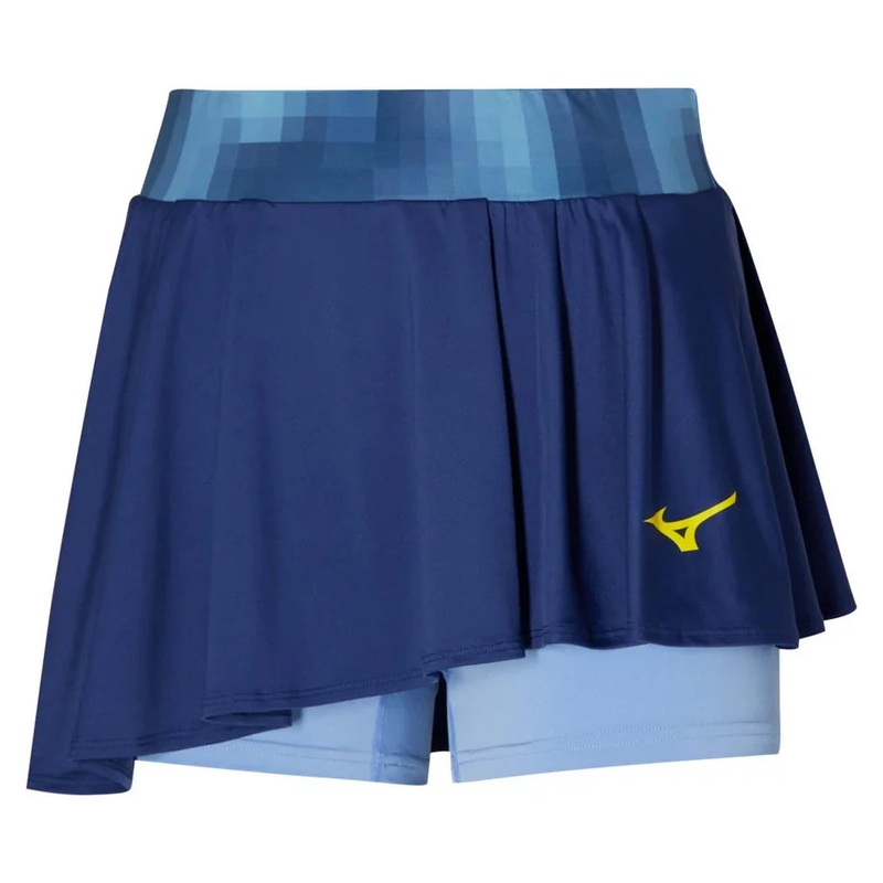 Women`s Printed Flying Tennis Skort Bellwether Blue