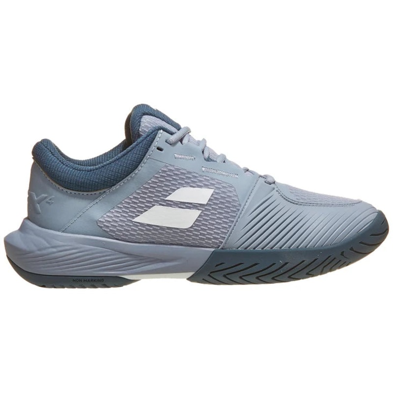 Babolat SFX 4 All Court Tennis Shoes Men – Grey/White Grey/White UK 11.5