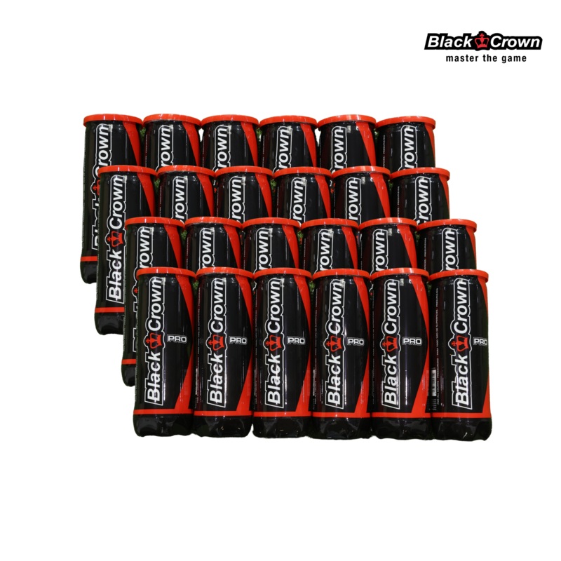 Black Crown Pro Balls Box (24*3 Pieces) | Padel Balls