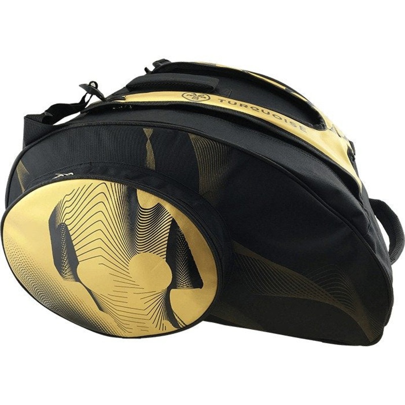 Turquoise BLACK DEATH SUPER PRO BAG Beach Tennis Paddle Racket Bag