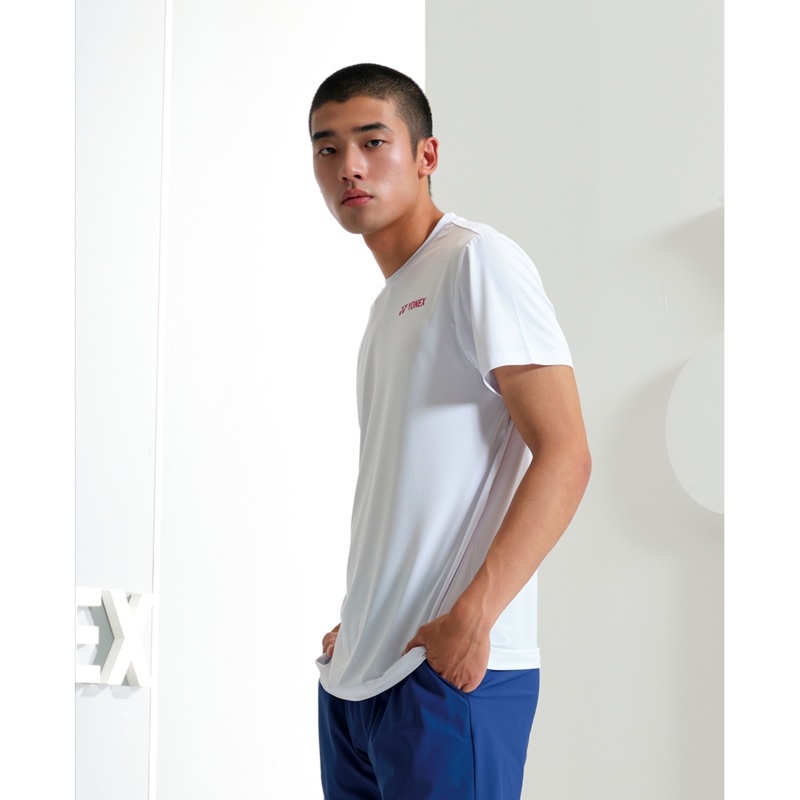 YONEX Men’s T-Shirt 249TR009M WHITE 95(M)