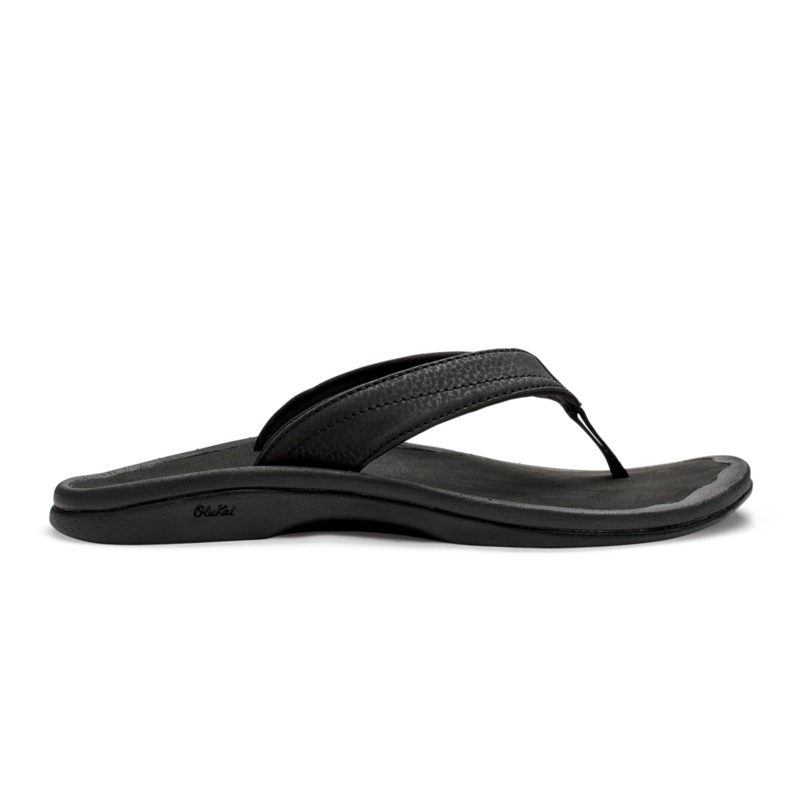 Olukai Women’s Ohana Sandal Black/Black 6