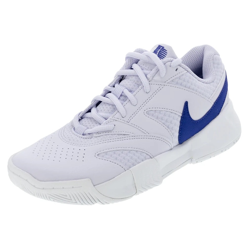 Women`s Court Lite 4 Tennis Shoes Amethyst Tint and Deep Night