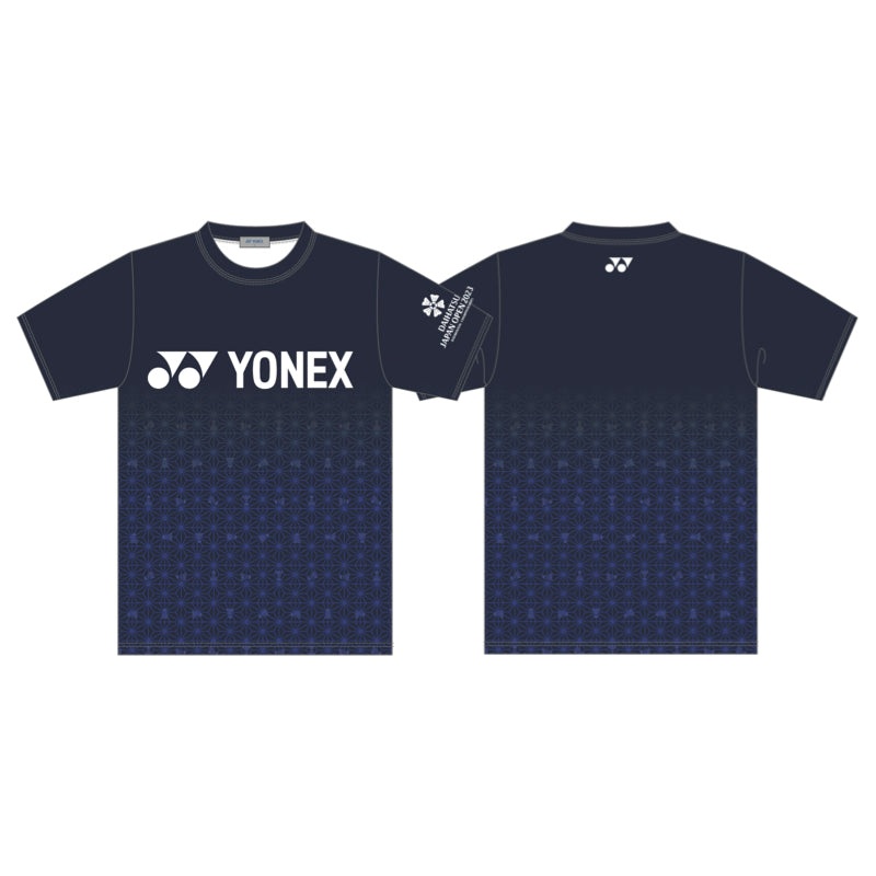 YONEX Japan Open 2025 Limited UNI T-Shirt YOB25207 Dark Navy (554) S