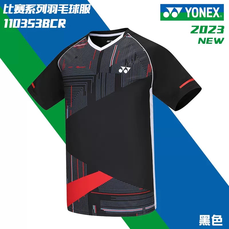 YONEX Men’s Game T-shirt 110353BCR Black(007)