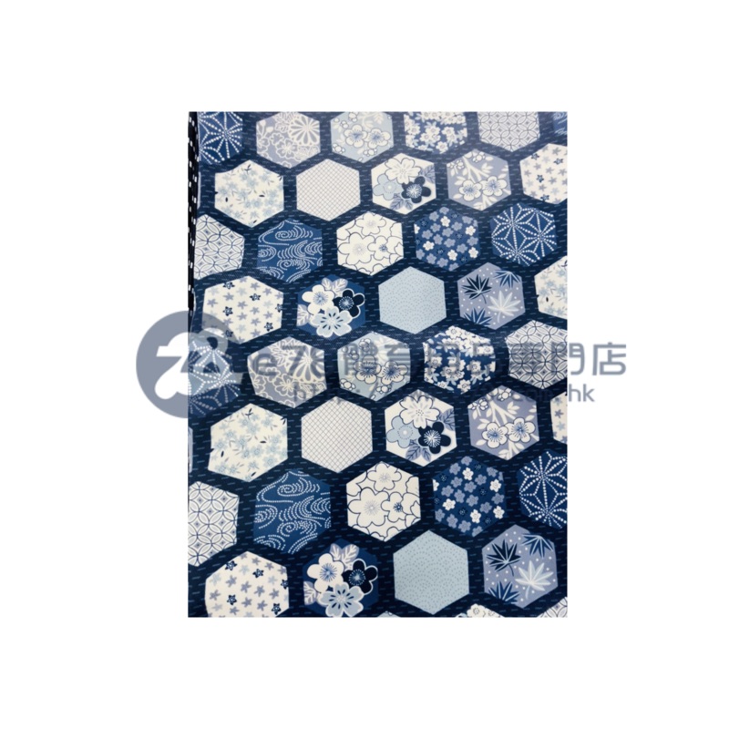 Handmade Water Resistant Racket Case (Blue flower 238 Blue flower 238
